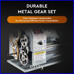 Secondhand 930 Mini Metal Lathe 1100W DC Motor 3000rpm 3-Jaw Chuck LCD Display