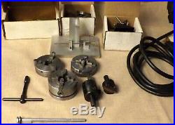 Sherline 4345 Mini MILL 970-506 8 Lathe With Extras