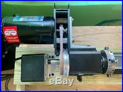 Sherline Mini Lathe 4410 Metric 17in bed with Accessories DC Motor 110volts