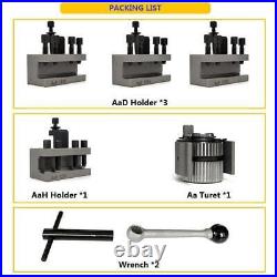 Size Aa Quick Change Tool Post Holder for Mini Lathe Multifix Lathe Tool Post