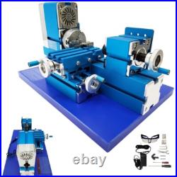 Small Instructional Metal Lathe Mini Teaching Lathe Woodworking Lathe 100-240V Small Instructional Metal Lathe Mini Teaching Lathe Woodworking Lathe 100-240V