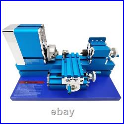 Small Instructional Metal Lathe Mini Teaching Lathe Woodworking Lathe 100-240V