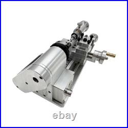 Small Metal Mini Micro Lathe Machine with4-Way Tool Post&3-Jaw Chuck 2000-6000RPM