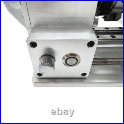 Small Metal Mini Micro Lathe Machine with4-Way Tool Post&3-Jaw Chuck 2000-6000RPM
