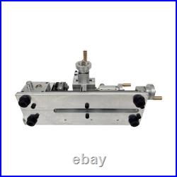 Small Metal Mini Micro Lathe Machine with4-Way Tool Post&3-Jaw Chuck 2000-6000RPM