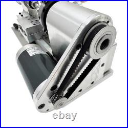 Small Metal Mini Micro Lathe Machine with4-Way Tool Post&3-Jaw Chuck 2000-6000RPM