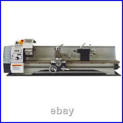 TECHTONGDA Metric Precision Metal Wood Bench Lathe Power Mini Turning Lathe