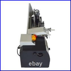 TECHTONGDA Metric Precision Metal Wood Bench Lathe Power Mini Turning Lathe