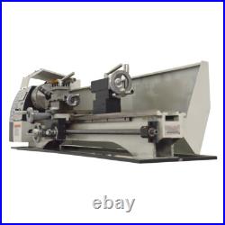TECHTONGDA Metric Precision Metal Wood Bench Lathe Power Mini Turning Lathe