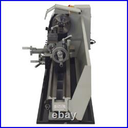 TECHTONGDA Metric Precision Metal Wood Bench Lathe Power Mini Turning Lathe