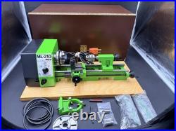 TOYO ML-210 Small Mini Desktop Lathe With Lots Of Accessories TESTED WORKS
