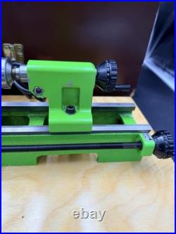 TOYO ML-210 Small Mini Desktop Lathe With Lots Of Accessories TESTED WORKS