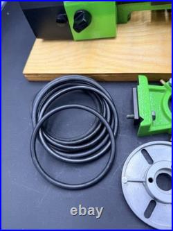 TOYO ML-210 Small Mini Desktop Lathe With Lots Of Accessories TESTED WORKS
