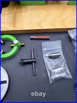 TOYO ML-210 Small Mini Desktop Lathe With Lots Of Accessories TESTED WORKS