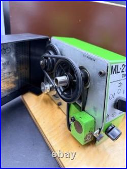 TOYO ML-210 Small Mini Desktop Lathe With Lots Of Accessories TESTED WORKS