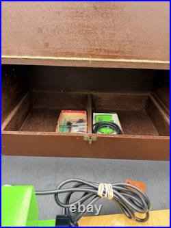 TOYO ML-210 Small Mini Desktop Lathe With Lots Of Accessories TESTED WORKS