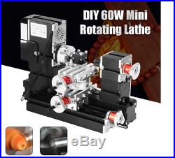 TZ20002MR BigPower Mini Metal Rotating Lathe with12000r/min, 60W Motor