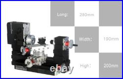 TZ20002MR Mini Metal Rotary Lathe 60W 12000 TZ20002MR Mini Metal Rotary Lathe
