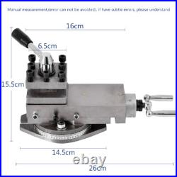 Tool Holder Mini Lathe Accessories Metal Lathe Holder Tool 80mm Stroke AT300