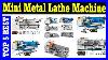 Top 5 Best Mini Metal Lathe Machines 2026