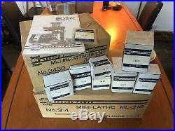 Toyo ML-210 Mini Lathe (Record) & Milling Attachment & Accesories ALL NEW BOXED