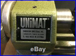 UNIMAT SL-1000 MINI LATHE ORIGINAL MADE IN AUSTRIA (black badge)