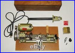 UNIMAT SL1000 American Edelstaal Austria Mini Jeweler Watchmaker Gunsmith Lathe