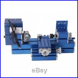 US Mini lathe woodworking machine metal processing tool Teaching Model