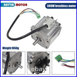 US SHIP? 600W 110V DC Brushless Lathe Spindle Motor+Main Control Board Controller