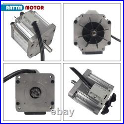 US SHIP? 600W 110V DC Brushless Lathe Spindle Motor+Main Control Board Controller