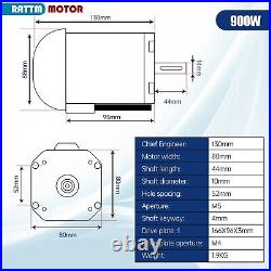 US SHIP? 900W 110V DC Brushless Lathe Spindle Motor 4000RPM+Lathe Controller