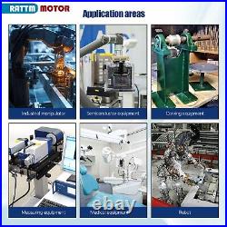 US SHIP? 900W 110V DC Brushless Lathe Spindle Motor 4000RPM+Lathe Controller