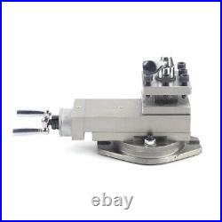 US Universal AT300 Mini Metal Lathe Machine Tool Holder Metalworking Stroke 80mm