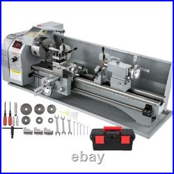Uimoso Mini Metal Lathe Bench Top8.7x29.51100W for Turning 2250 RPM Metal Gear