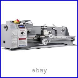 Uimoso Mini Metal Lathe Bench Top8.7x29.51100W for Turning 2250 RPM Metal Gear