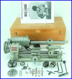 Unimat Db-200 Cast-iron Mini Lathe Original Made In Austria