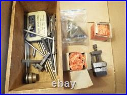 Unimat SL Lathe Machinist Metal Working Tool Threading Miniature Jeweler Extras