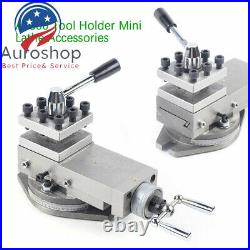 Universal AT300 Mini Lathe Tool Part Post Assembly Holder Metal Working 8CM Slot