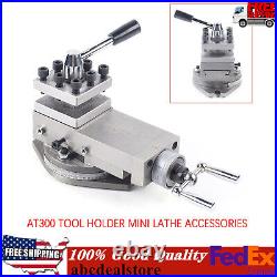 Universal AT300 Mini Lathe Tool Part Post Assembly Holder Metal Working 8CM Slot