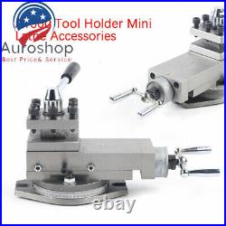 Universal AT300 Mini Lathe Tool Part Post Assembly Holder Metal Working 8CM Slot