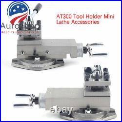 Universal AT300 Mini Lathe Tool Part Post Assembly Holder Metal Working 8CM Slot