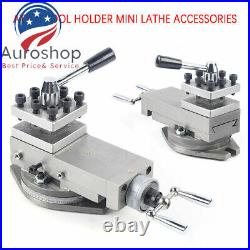 Universal AT300 Mini Lathe Tool Part Post Assembly Holder Metal Working 8CM Slot