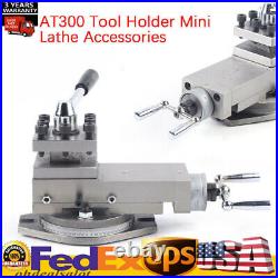 Universal AT300 Mini Lathe Tool Part Post Assembly Holder Metal Working 8CM Slot