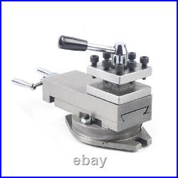 Universal AT300 Mini Metal Lathe Machine Tool Holder Metalworking Stroke 80mm