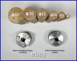 Universal Mini Metal Lathe Machine Motorized Metalworking DIY CNC Tool Woodworki