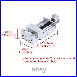 Universal Mini Metal Lathe Machine Motorized Metalworking DIY Tool (36W Milling)