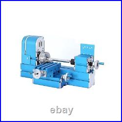 Universal Mini Metal Lathe Machine Motorized Metalworking DIY Tool Benchtop W