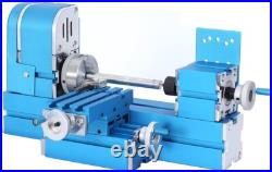 Universal Mini Metal Lathe Machine Motorized Metalworking DIY Tool Benchtop W