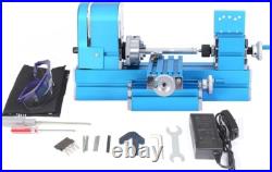 Universal Mini Metal Lathe Machine Motorized Metalworking DIY Tool Benchtop W