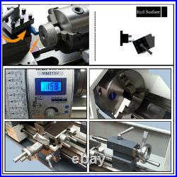 Upgrade 750W Mini Metal Lathe Machine Metric / inch Gear 220V 8 X 16 Metalwork